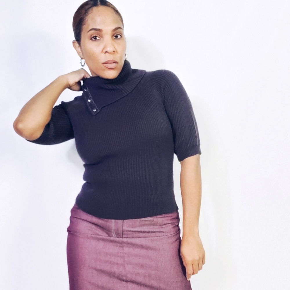 Eggplant Sweater